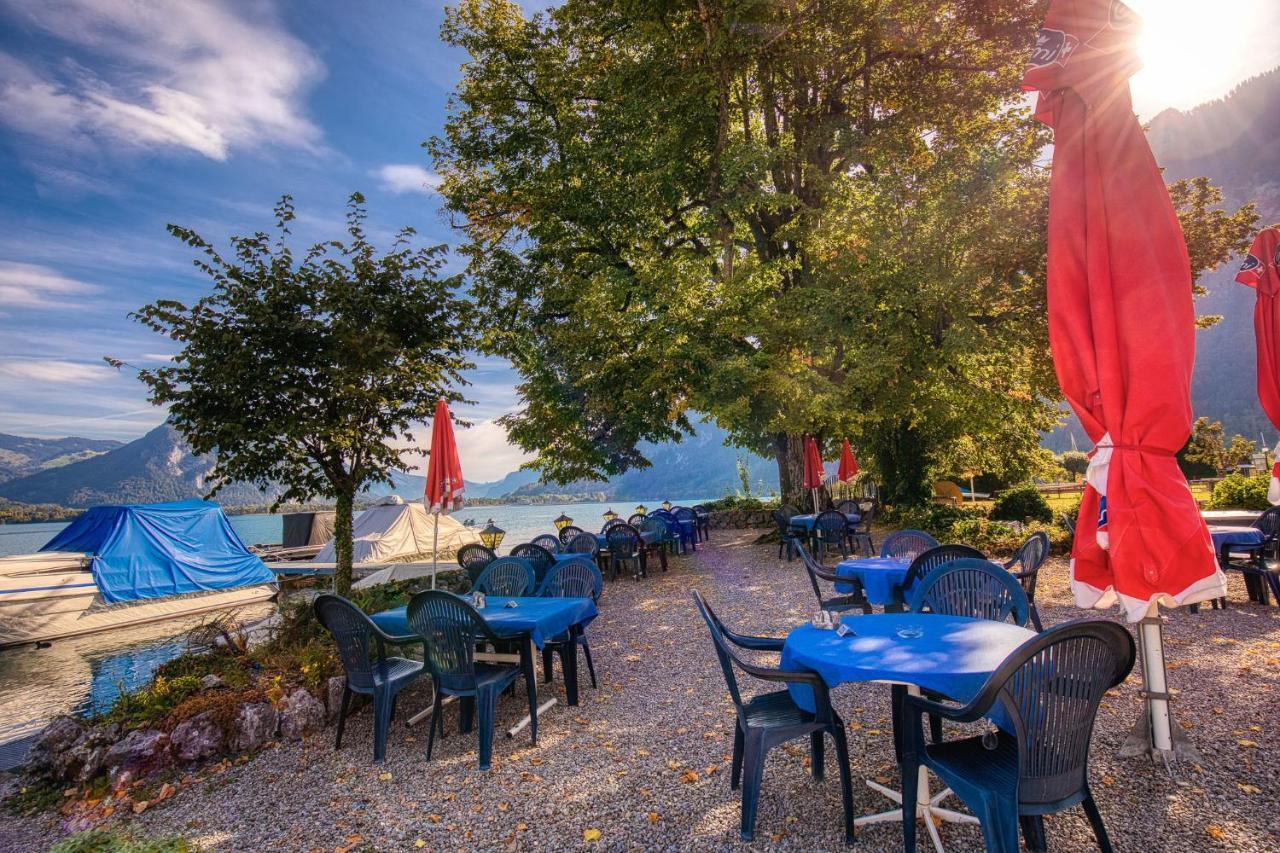 Strandhuesli Directly On Lake Thun Darligen Ngoại thất bức ảnh
