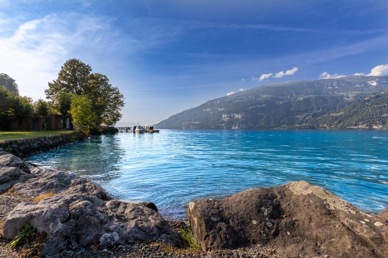 Strandhuesli Directly On Lake Thun Darligen Ngoại thất bức ảnh